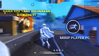 CARA GAME PLAY MIRIP WAWANG FF || AUTO DIKIRA MAIN DI PC || APLIKASI YANG DIGUNAKAN WAWANG FF