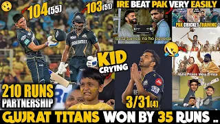 Shubman Gill 104 🔥 Sai Sudharsan 103 😍 Pakistan Lose Against IRE 🤣 GT vs CSK Highlights 🔥 InCrico