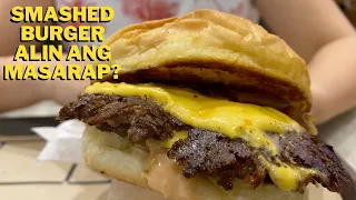 Smashed Burger Parami ng Parami Saan ang Pinakamasarap