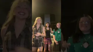 Sabrina Carpenter with Nailea Devora & Paloma via TikTok | August 14, 2023