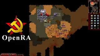 OpenRA Classic Dune 2 HD Mod Test Skirmish 2019 (1 Player vs 1 AI)