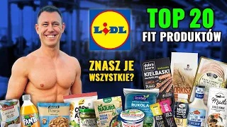 Najlepsze produkty z Lidla na redukcje! Top 20, czyli zdrowe fit zakupy na redukcji | Mariusz Mróz