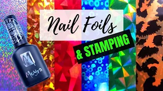 How to stamp with nail foils | No gel required