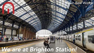 Train Real World - We are at Brighton Station!