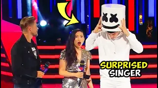 Celebrity Singers Surprised By Their Fans Singing Skills | Compilation