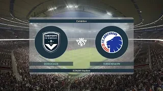 PES 2019 | Bordeaux vs FC Copenhagen - UEFA Europa League 2018/19 | Full Gameplay (PS4/Xbox One)