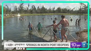 Warm Mineral Springs in North Port reopens after Hurricane Ian damage