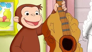 Curious George 🐵 The Uptown Band 🐵Compilation🐵 HD 🐵 Cartoons For Children