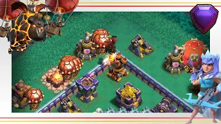 Queen Charge Lavaloon - Legend League April Season Day 4 (Clash of Clans)