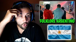 ESPAÑOL REACCIONA a ARGENTINOS BAILANDO FOLKLORE *NUNCA LO HABIA VISTO* | Marsal