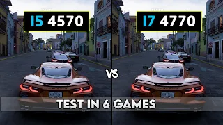 Intel i5 4570 vs Intel i7 4770 - Test In 6 Games