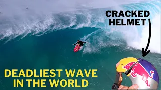 World's Best Surfers Compete at Deadliest Wave