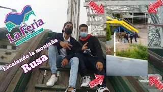 ESCALO LA MONTAÑA RUSA🎢  DETIENEN A 4 JÓVENES👮❌ (SALE MAL) - LA FERIA DE CHAPULTEPEC💯 - Uriel salber