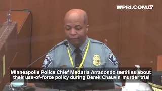 VIDEO NOW: Minneapolis police chief on use-of-force