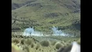 Air Burst Rounds from 2/1 1RNZIR Mortars