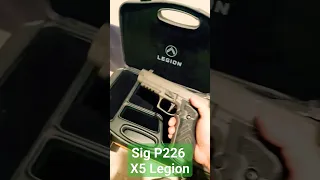 Sig P226 X5 Legion and Staccato XC #gun