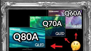 2021 Samsung Q60A, Q70A, & Q80A REVEALED!