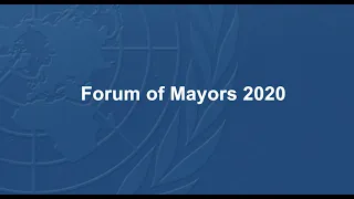 UNECE Forum of Mayors - 6 October 2020