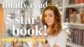 Finally reading a 5-star book, many bookshop visits and crafts with Ava | Weekly Reading Vlog
