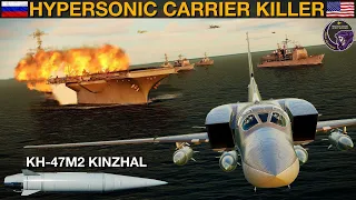 2020's US Carrier Group vs KH-47M2 Kinzhal Hypersonic Missile Strike (WarGames 97) | DCS