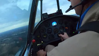 Taking the Yak 52 around the pattern