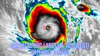 Catastrophic Landfall Imminent For Acapulco, Mexico! Category 5 Hurricane Otis!