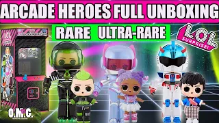 LOL SURPRISE ARCADE HEROES FULL UNBOXING OF THE ULTRA-RARE/ PARENT'S BUYERS GUIDE