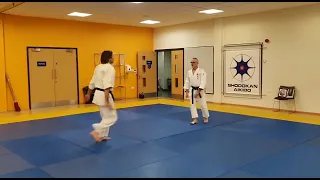 The Shodokan (Tomiki) Aikido, basic 17 techniques, Randori no Kata (Junanahon no kata). ￼￼