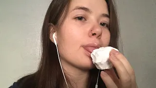 ASMR Итинг мела🍴| АСМР Eating chalk🎧 *до слез*