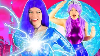 MAL’s DAUGHTER Has SUPER POWERS | Mal has SUPER POWERS | DESCENDANTS | BFF Besties