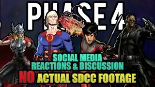 LIVE Reacting to Marvel Studios SDCC Panel (No actual footage unfortunately)