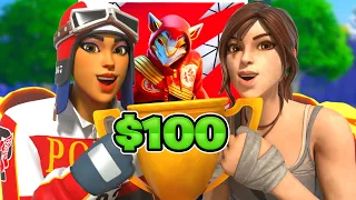 HOW WE WON $200 AGAIN in the Zero Build Victory Cash Cup | $800