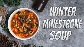 Winter Minestrone Soup Recipe l Homemade HEARTY Winter Soup Recipe l How To Cook For Winter At Home