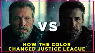 Justice League vs The Snyder Cut - Color Comparison