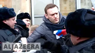 🇷🇺 Russia police arrest opposition leader amid protests