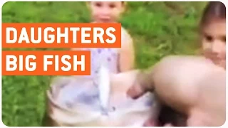 Little Girl Catches Giant Fish | Bass Master
