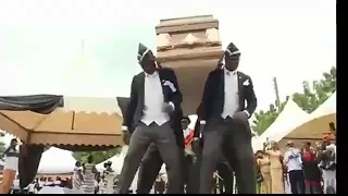 Coffin dancing guys meme template.....