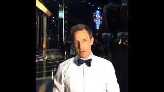 Seth Meyers – Ice Bucket Challenge at Emmys 2014