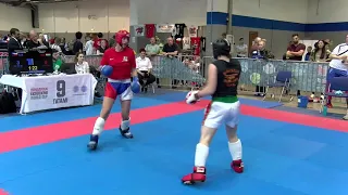 Martina Fendrichova v Eszter Fulop Hungarian Kickboxing World Cup 2019