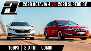 2020 Octavia vs. Superb | Der GROSSE Skoda Combi Vergleich | KAUFBERATUNG