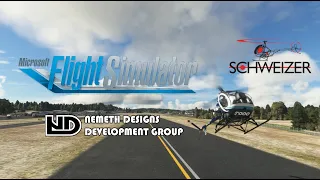 Nemeth Schweizer AG S300CBi in MSFS2020 | Real Helicopter Pilot Microsoft Flight Simulator Gameplay