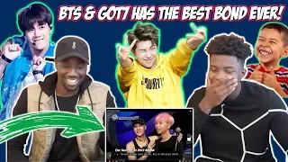 BTS AND GOT7 LOVING EACH OTHER! (REACTION)