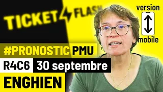 Pronostic PMU course Ticket Flash Turf - Enghien (R4C6 du 30 septembre 2021 - mobile)