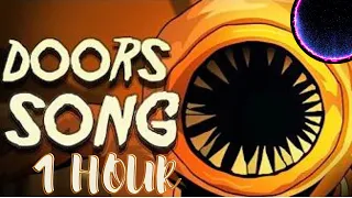 DOORS CARTOON ANIMATED RAP SONG | Rockit Music (Roblox) 1 HOUR