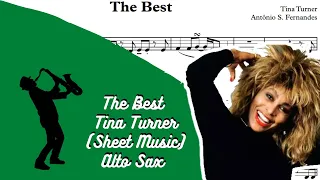 The Best - Tina Turner (Sheet Music) Alto Sax