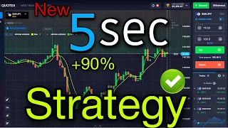 5 sec strategy  pocket option | 98% win ratio in OTC / simple binary hack trick
