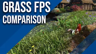 Skyrim grass comparasion fps 2023