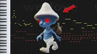 What Blue Smurf Cat Sounds Like - MIDI Art