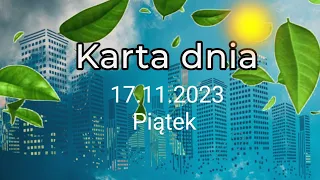 Tarot 🙂Karta dnia 17.11.2023 🙂Piątek 🙂Wszystkie znaki zodiaku🙂