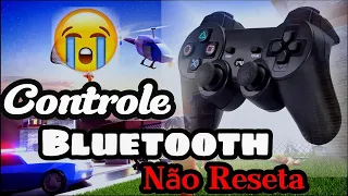 Controle bluetooth não reseta - como resolver - ps3